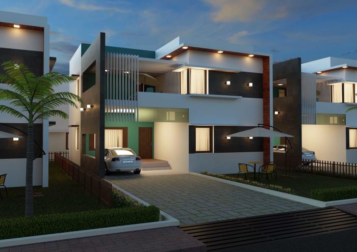 New Independent House Villas in Saravanampatti Thudiyalur 